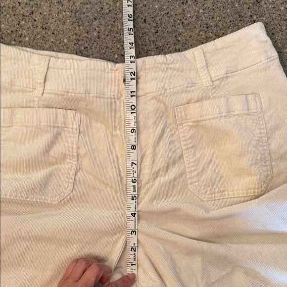 MAEVE Anthropologie Colette Corduroy Wide Leg Crop - Picture 12 of 15